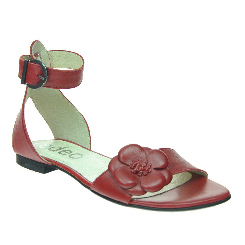 Sandały Edeo 1050-286 - Czerwony