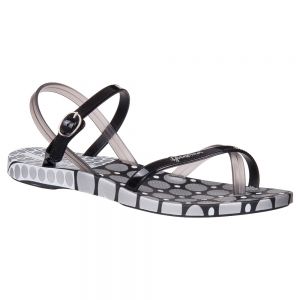 Sandały Ipanema Fashion Sand III FEM 81709 Black/Silver 21708 - Szary || Srebrny